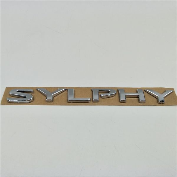 Nouveau style pour Nissan Sylphy emblèmes coffre arrière Logo lettres plaque signalétique2082