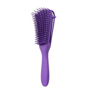 Nieuwe stylinggereedschap Haarborstels Make -up acht klauwkam Hairdressing Multi Functional Salon Massage Comb Antistatische octopusborstel