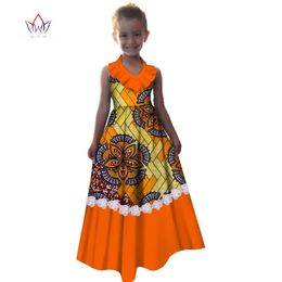 Nouvel été Afrique Enfants Dashiki Dashiki Root Yarn Cute Girls Girls Robes Sweet African Traditional Clothing Wyt245