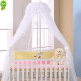 Nieuwe zomer Baby Mosquito Net Mesh Dome Slaapkamer Gordijn Mesh Pasgeboren Baby Portable Canopy Kids Beddengoed