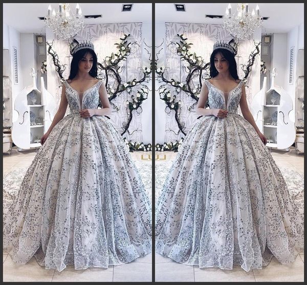 Nouvelle robe de bal d'été dentelle princesse robes de mariée robes de mariée 2019 luxe bohème robes de mariée africaines vestidos de novia