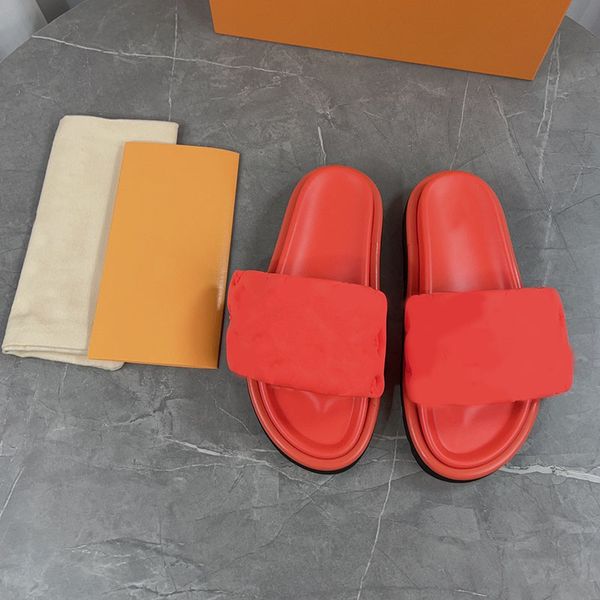 New Summer Marque Pantoufles Diapositives Mules Sandales talons plats Mode Casual chaussures de sable à bout ouvert Designers de luxe unisexe chaussures d'usine Taille 35-45