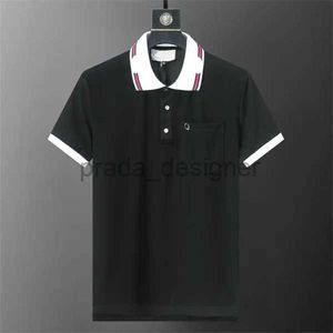 Nieuwe zomer designer polo's voor mannen polo t-shirt dames luxe ontwerpers voor mannen tops Brief polo's borduren t-shirts kleding korte mouwen t-shirt grote Tees H-F1923
