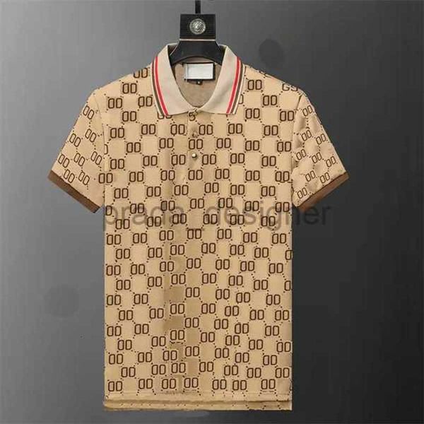 Nouveaux polos de créateurs d'été pour hommes polo t-shirt femmes créateurs de luxe pour hommes hauts lettre polos broderie t-shirts vêtements à manches courtes t-shirt grands t-shirts R-H29372
