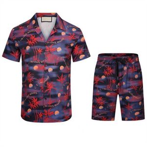 New Summer Designers Survêtements Bowling Shirts Board Beach Shorts Mode Outfit Hommes Casual Hawaii Shirt Séchage Rapide Maillots De Bain Taille Asiatique M-3XL 5YSA