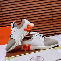 Nieuwe zomer Eclair Designer Expert Sneaker Schoenen Heren Gebreid kalfsleer Lichte zool Mesh Ademend Sport Technisch Casual Wandelen EU38-46 Originele doos