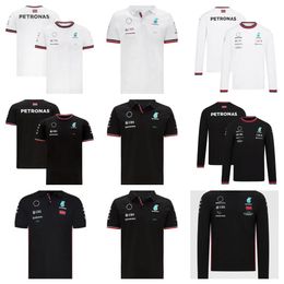 Nieuwe zomer F1 formule een shirt met korte mouwen 2022 POLO-shirt sneldrogende top met lange mouwen met dezelfde custom308B