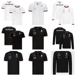 Nieuw zomer F1 formule 1 shirt met korte mouwen 2022 POLO shirt sneldrogend top met lange mouwen met dezelfde custom244q