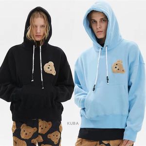 Nouveau sweat à capuche de mode d'été Broken Bear Sweatshirt Teddy Bear Trendy Terry Explosion pull style hommes et femmes taille S-XL