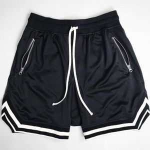 Nieuwe zomer knappe mannen sport running effen kleur shorts jogging fitness training shorts atletiek ademend casual losse korte x0705