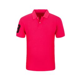 Nouveau été hommes marque Polo vêtements solide célèbre Camisa Masculina hommes polos piqué affaires vêtements de sport décontractés respirant