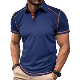 Polo à manches courtes pour hommes pour hommes pour hommes, Polo Polo Men's Polo