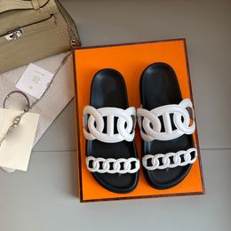 New Summer Sandales Diapositives Pantoufles Top Qualité Haute qualité Casual Plage Classique Couple Chaussures Plat Unisexe De Luxe Designer usine chaussures Taille 35-45