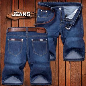 Nieuwe Zomer Zomer Dunne Lichtblauw Denim Ss Mannen denim Jeans Korte Mannelijke Kleding Plus Size 40 ripped jeans voor man290B