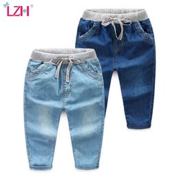 Nouveau été enfant en bas âge garçons pantalons automne garçons doux mince jean pour bébé garçons pantalons enfants vêtements enfants jean 2 3 4 5 ans 210306