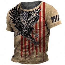 Nouveau T-shirt d'été pour hommes Vintage 3D imprimé T-shirt américain 2022 manches courtes surdimensionnées Tops Tee Shirt Homme Vêtements Camiseta G9rZ #