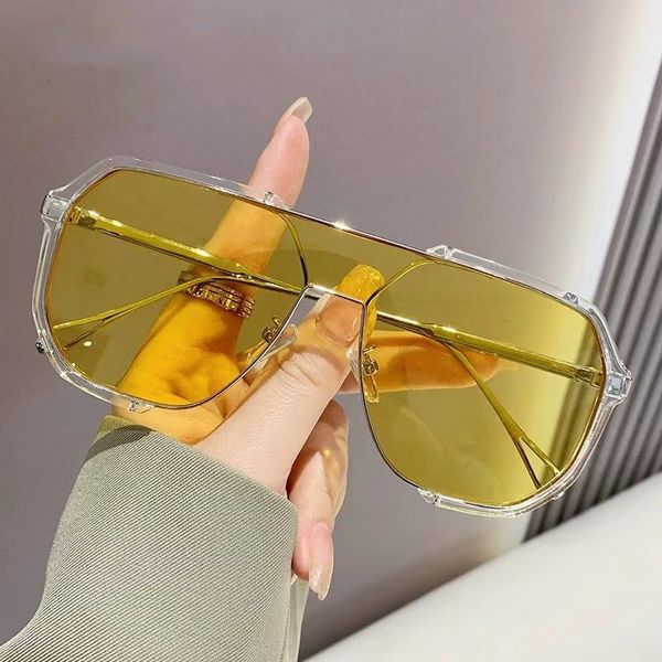 Nouvelles lunettes de soleil pour hommes et femmes créateurs, lunettes de soleil décontractées, à la mode, haut de gamme, élégantes, belles et pratiques