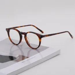 Nieuwe zonnebrillen frames kwaliteit vintage optische glazen frame ov5183 omalley -bril voor vrouwen en mannen brillenmoetige bijziendheid recept