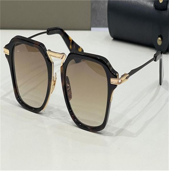 Nouvelles lunettes de soleil hommes Design Vintage Sunglasses 413 Fashion Style Square Small Frame UV 400 LENS AVEC CASE TOP QUALIT RETRO EXQUISIT7274644