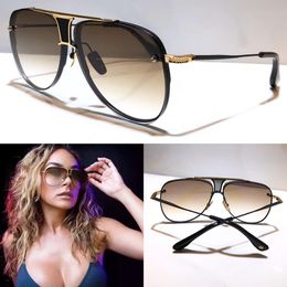 D TWO lunettes de soleil hommes femmes métal rétro lunettes de soleil style de mode carré sans cadre UV 400 lentille protection extérieure lunettes style de vente chaude