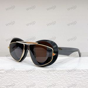 Новые солнцезащитные очки мужские очки дизайнерские солнцезащитные очки для женщин очки кошачий глаз оправа высшего качества Occhiali Round Da Sole LW40120I