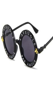 Nuevas gafas de sol, abejas pequeñas, gafas de sol con montura redonda, gafas de moda para hombres y mujeres, gafas de sol de tendencia UV400 1431307
