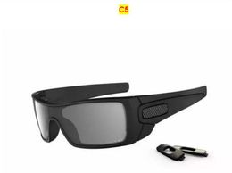 Nouvelles lunettes de soleil Lunettes Unisex Sport Eyewear Eyewear Bat Wolf Sunglasses Gafas de Sol Outdoor Goggle Glasshes2146619