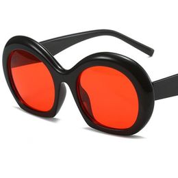 NOUVELLES lunettes de soleil unisexe lunettes de soleil personnalisées arc gonflage Anti-UV lunettes ovales lunettes surdimensionnées cadre ornemental