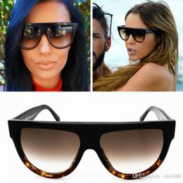 Nouvelles lunettes de soleil femmes Oculos De Sol Feminino 41026 lunettes de soleil femmes marque Designer Style de mode d'été avec boîte de vente au détail a2128
