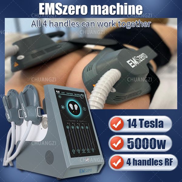 Nueva pantalla súper grande DLS-EMSLIM Electromagnético Slimmming Beauty Emszero ABDOMINE MAGNINET MUSCLE STIMUTULA PELVIC ALTO