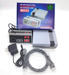 Novo super mini console de jogos retrô com controladores duplos clássico HDMI TV Out Home Video Gaming Players integrados 621 jogos de 8 bits para SFC SNES NES FC