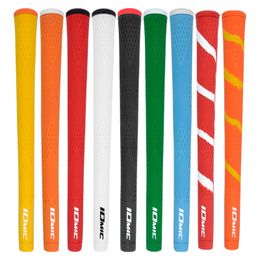 Nieuwe IOMIC GOLF GRIFTEN Hoge kwaliteit Rubber Golf Irons Grips 5 kleuren in de keuze 9pcs / lot Golfclubs Grijp gratis verzending