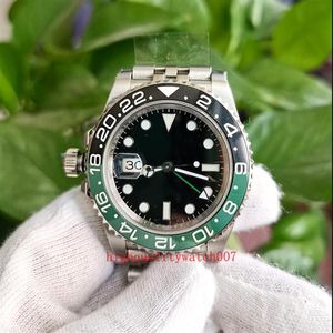 nieuwe Super Versie Horloges Linkshandige Horloges ETA 2813 Beweging 126720 Zwarte Wijzerplaat 40mm Keramische Bezel Mechanisch Automatisch Heren2970