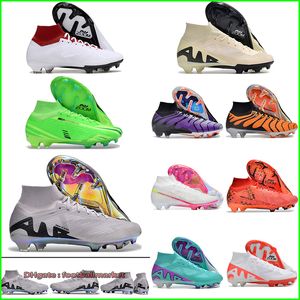 Nouveau Superflyes IX Elite FG chaussures de football bottes crampons pour hommes femmes enfants haute cheville Mercuriales football de crampons scarpe da calcio Fussballschuhe botas futbol 2024