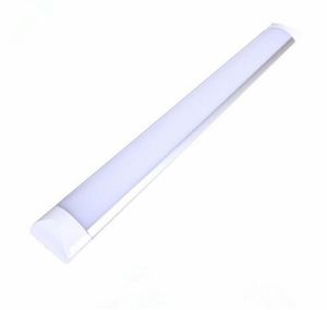 Nieuwe opbouw LED latten dubbele rij buizen lichten 2ft 4ft T8 armatuur purificati led tri-proof light tube 20w 40w ac 110-240v