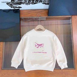 Nouveau pull pour garçon et fille, sweat-shirt à motif de logo coloré pour enfants, taille 100 à 160 CM, design minimal, sweat à capuche pour bébé, Oct15