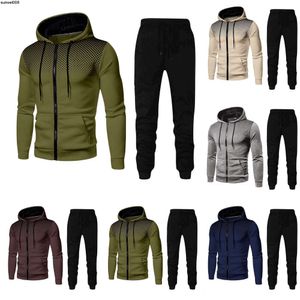 Nieuw truibroek sportfitness heren herfst- en winterpak