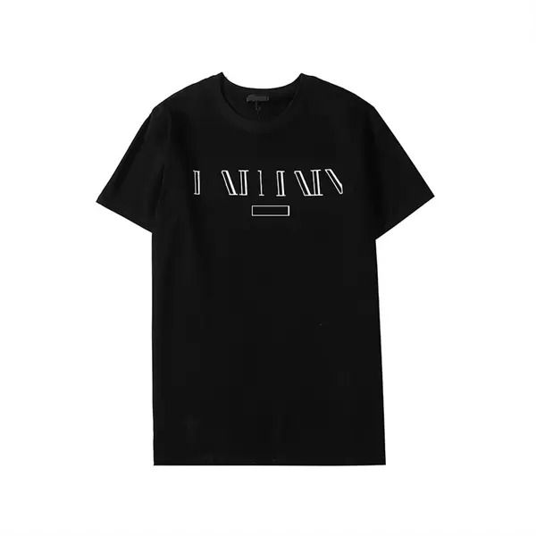 Camiseta de diseñador para hombre, camiseta de gran tamaño, camiseta de lujo para mujer, camiseta corta de verano para mujer, marca informal, impresión de letras, blanco y negro, gris, talla s-4xl