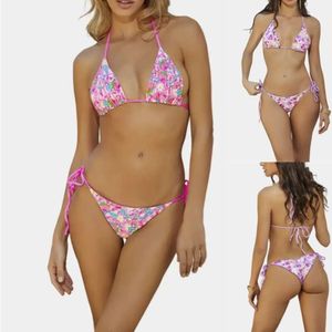 Nouveau maillot de bain bikini triangle numérique Triangle souple Bikini Sexe MAISON SEXUM