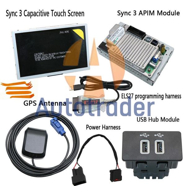 Nouveau Kit de mise à niveau SYNC 2 à SYNC 3 3 4 pour Ford Touch MFT NAVI Carplay Module APIM J2GT-14G370-FCD213g