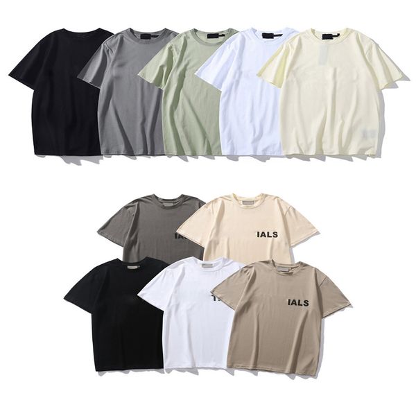 Nouveau t-shirt été hommes femmes Loose Tees Tops Homme Casual Shirt Luxurys Vêtements Streetwear chemises coton Respirant Anti-Pilling chemises 11 styles noir blanc