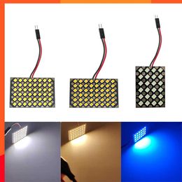 Nieuwe T10 Festoon BA9S LED W5W C5W BASE NIEUW SUPER Bright Led Panel Paneel Bolled CAR LADE LAMP Auto Dak Licht Wit/ijsblauw