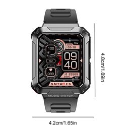Nuevo reloj inteligente Sports T93 3-in-1 con TWS auriculares compatibles con Bluetooth IP67 Impermeable Heart Wating Health Monitor Smartwatch