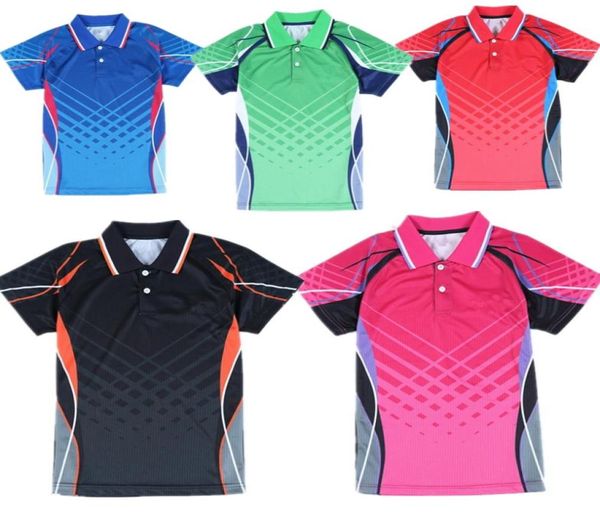 Nueva ropa de bádminton, ping pong, camisas de manga corta, tenis de verano, camisa de ocio para hombres y mujeres 9359656