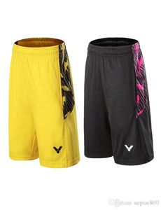 Nouveau short de sport de tennis de table short de tennis de table short de Badminton vêtements de sport femmes men039s pantalons de sport shorts V96015034510