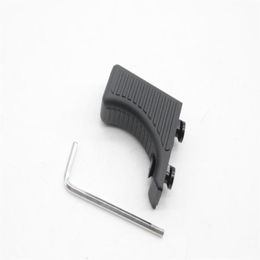 Nieuwe Tactical Hand stop Voor Keymod Handguard Systeem Foregrips Aluminium Zwart Handstop Schuine 3766282265 k