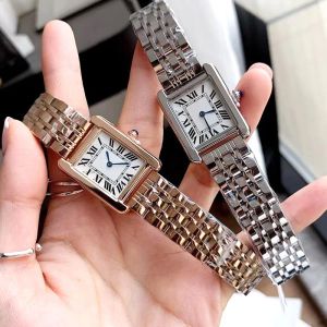 Nieuwe damestankserie Dames Dameshorloges Casual gouden horloge Dames echt leer Quartz Montres Ultradunne polshorloges
