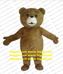 Nouveau Ted ours en peluche mascotte Costume adulte personnage de dessin animé tenue Costume appréciation Banquet Business Street CX2026