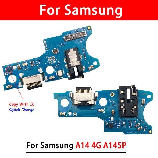 Nouvelle réparation testée USB Charging Port Connecteur Microphone Board Câble pour Samsung A05 A05S A04 A04E A04S A42 5G A24 4G A54 5G