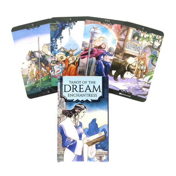Nouveau jeu de cartes de Tarot enchanteresse de rêve et guide PDF, Divination, divertissement, fêtes, jeu de société, 78 pièces/boîte